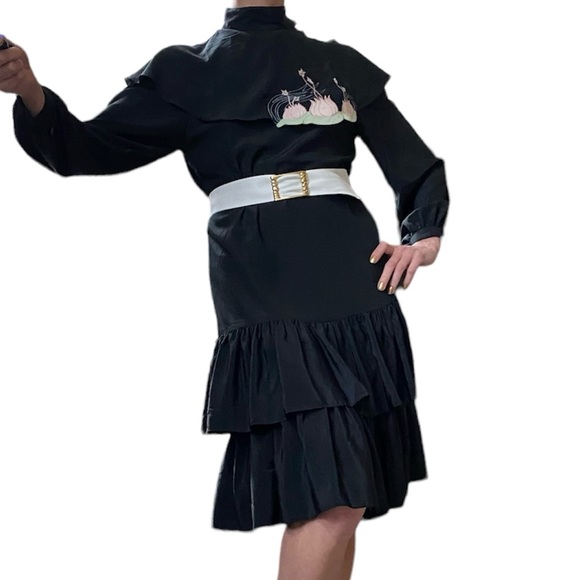 Vintage Sue Wong Ruffle Dress - Picture 13 of 15